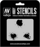 Paint Stains Stencil-Vallejo-Radaddel