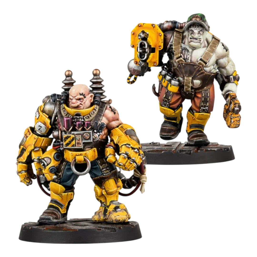 Necromunda: Jotunn H-Grade Servitor Ogryns-Games Workshop-Radaddel