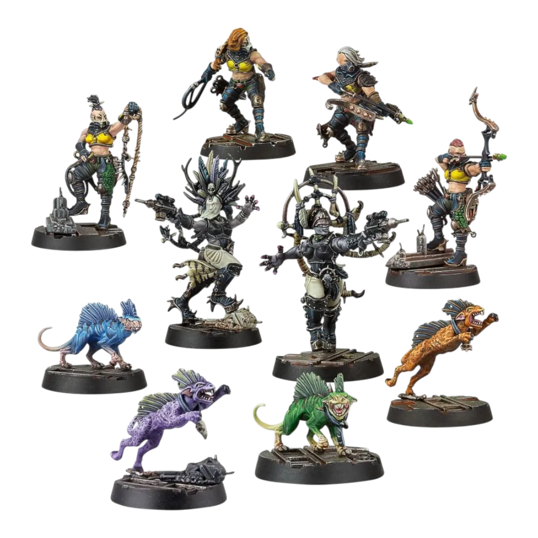 Necromunda: Escher Death Maidens & Wyld Runners-Games Workshop-Radaddel