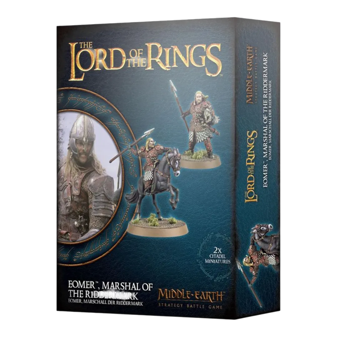 Eomer Marshal of the ridder Mark (LOTR - Good)-Games Workshop-Radaddel