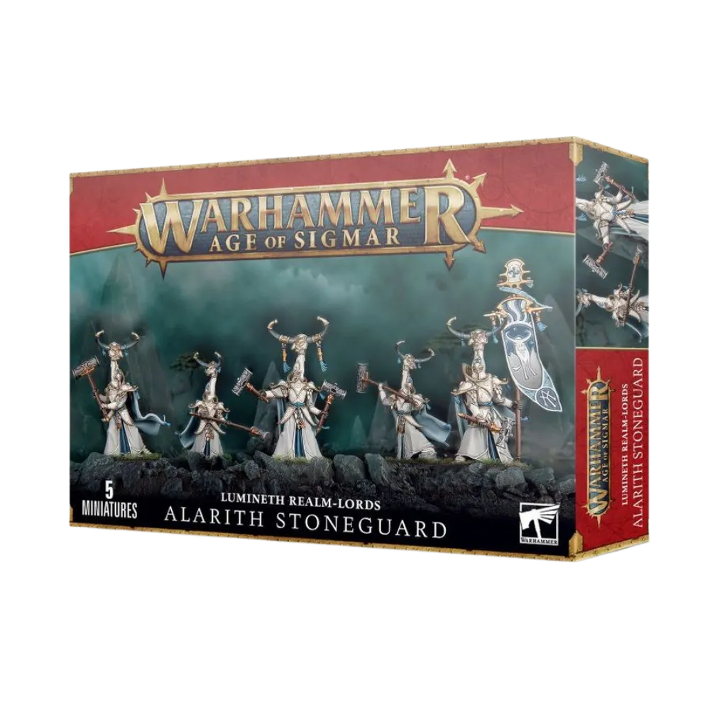 Lumineth Realm-Lords: Alarith Stoneguard-Games Workshop-Radaddel