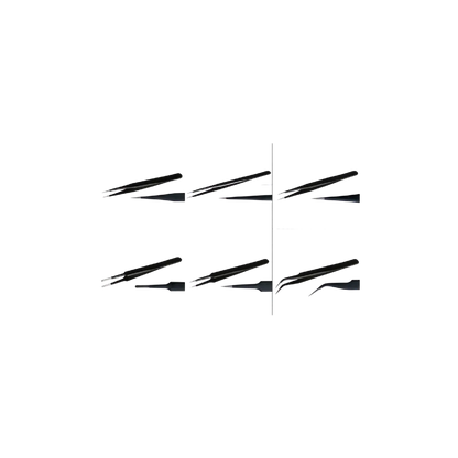 ESD Tweezers Set 6 pcs.-AK-Interactive-Radaddel