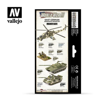 Model Color: WWIII East German Armour & Infantry-Vallejo-Radaddel