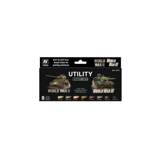 Model Color: Utility Paint Set-Vallejo-Radaddel