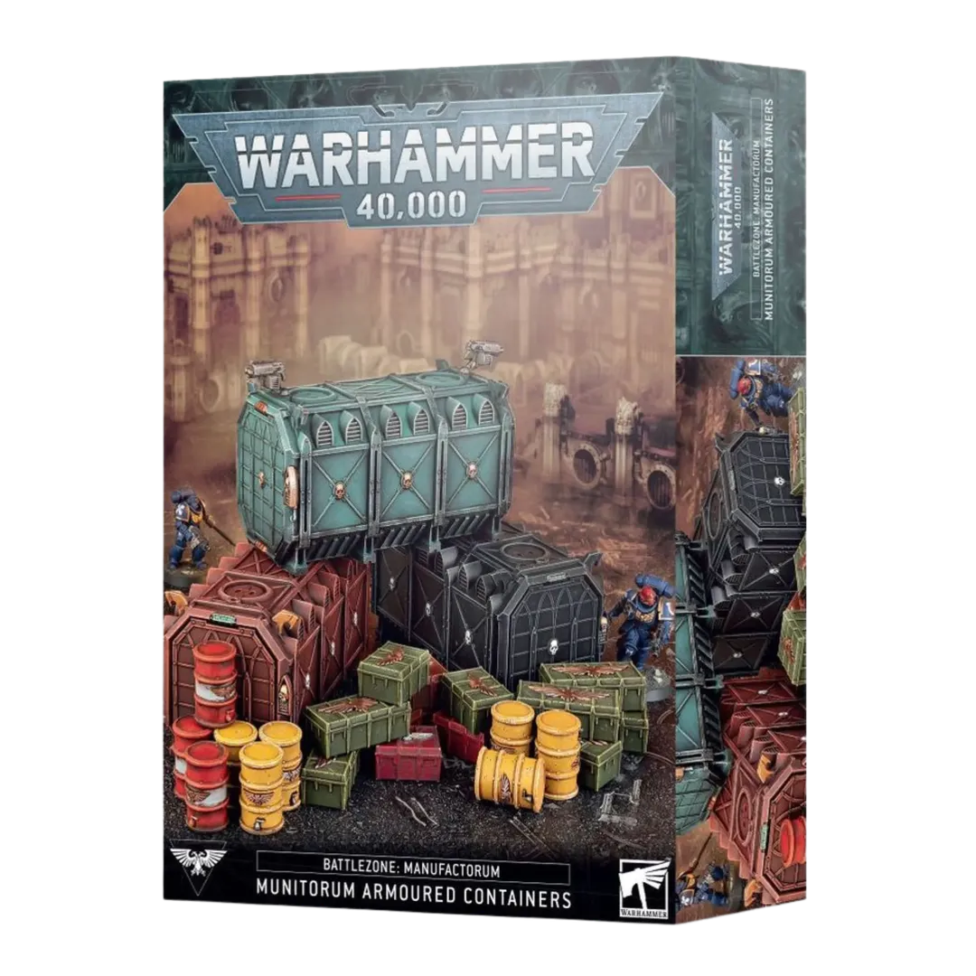 Battlezone: Manufactorum Munitorum Armoured Containers-Games Workshop-Radaddel