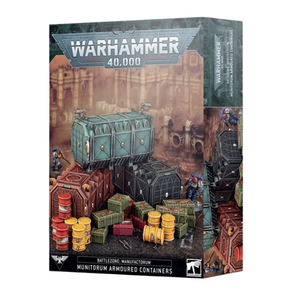 Battlezone: Manufactorum Munitorum Armoured Containers-Games Workshop-Radaddel