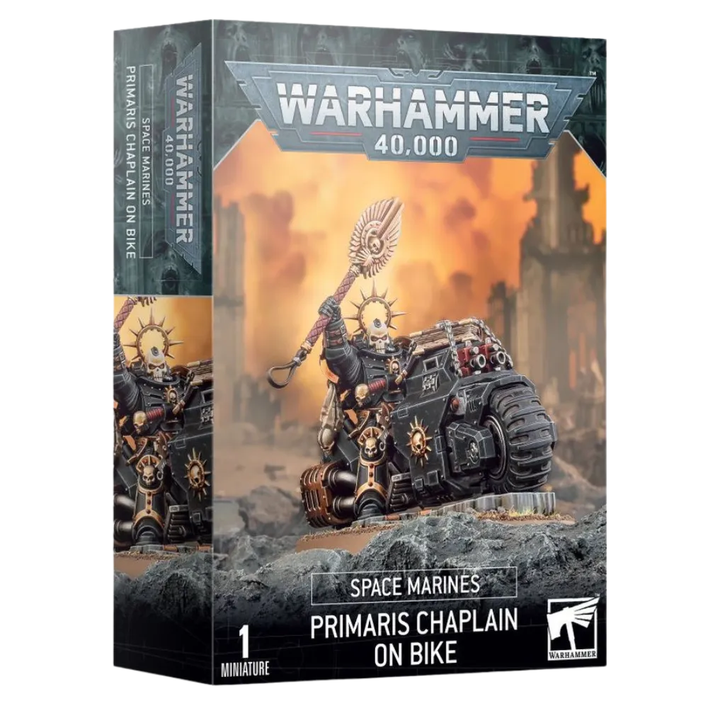 Space Marines: Chaplain on Bike-Games Workshop-Radaddel