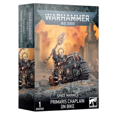 Space Marines: Chaplain on Bike-Games Workshop-Radaddel
