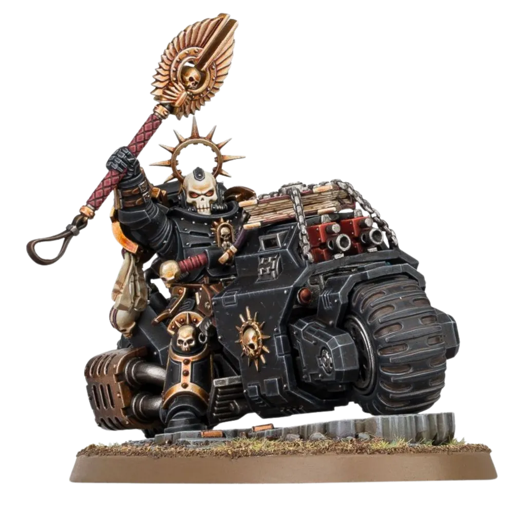 Space Marines: Chaplain on Bike-Games Workshop-Radaddel