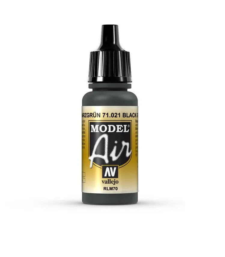 Model Air 021 Black Green RLM70-Vallejo-Radaddel