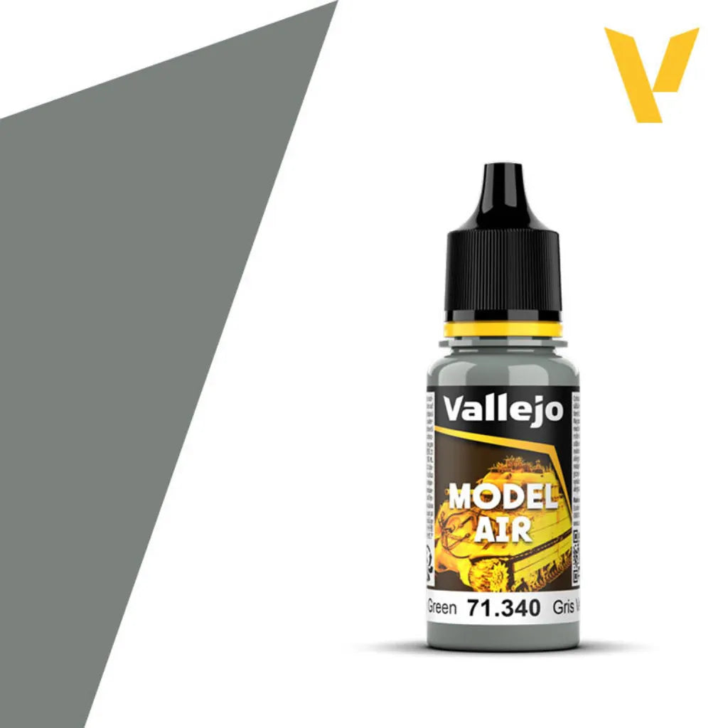 Model Air 340 Grey Green-Vallejo-Radaddel