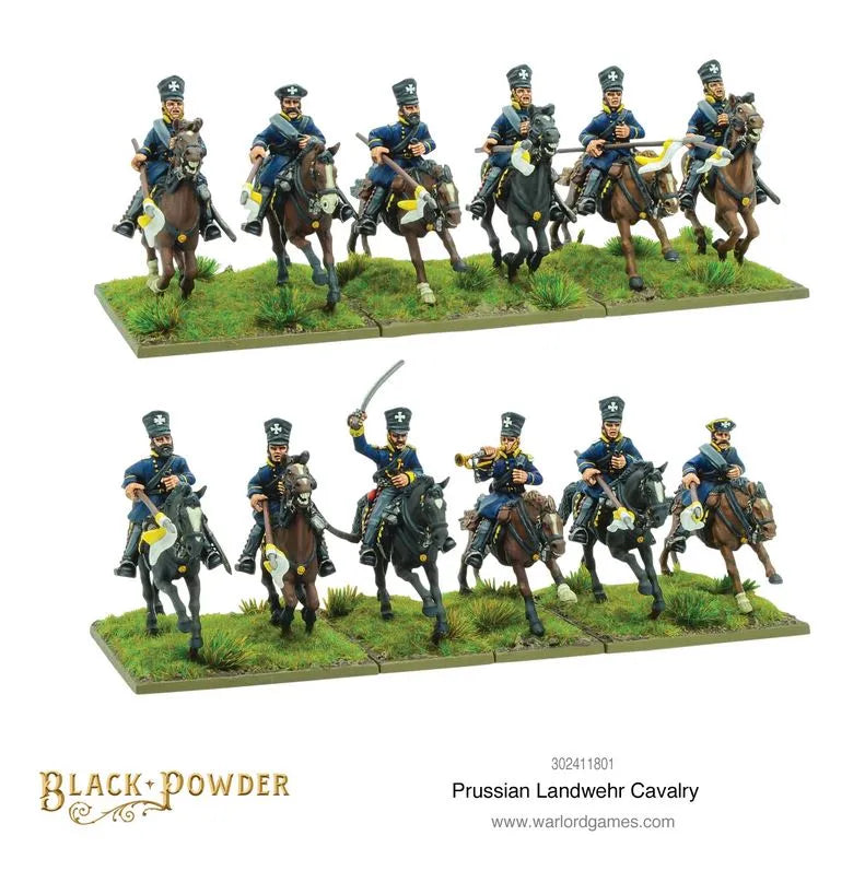 Prussian Landwehr Cavalry-Warlord Games-Radaddel
