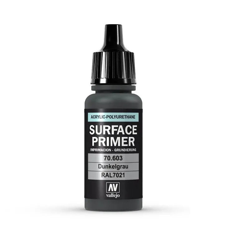 Vallejo Surface Primer Ger Panzer Grey 17 ml 70603-Vallejo-Radaddel