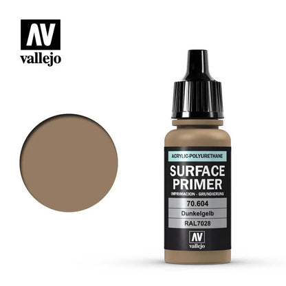 Vallejo Surface Primer Ger Dark Yellow 17 ml 70604-Vallejo-Radaddel