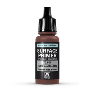 Vallejo Surface Primer Ger Red Brown 17 ml 70605-Vallejo-Radaddel