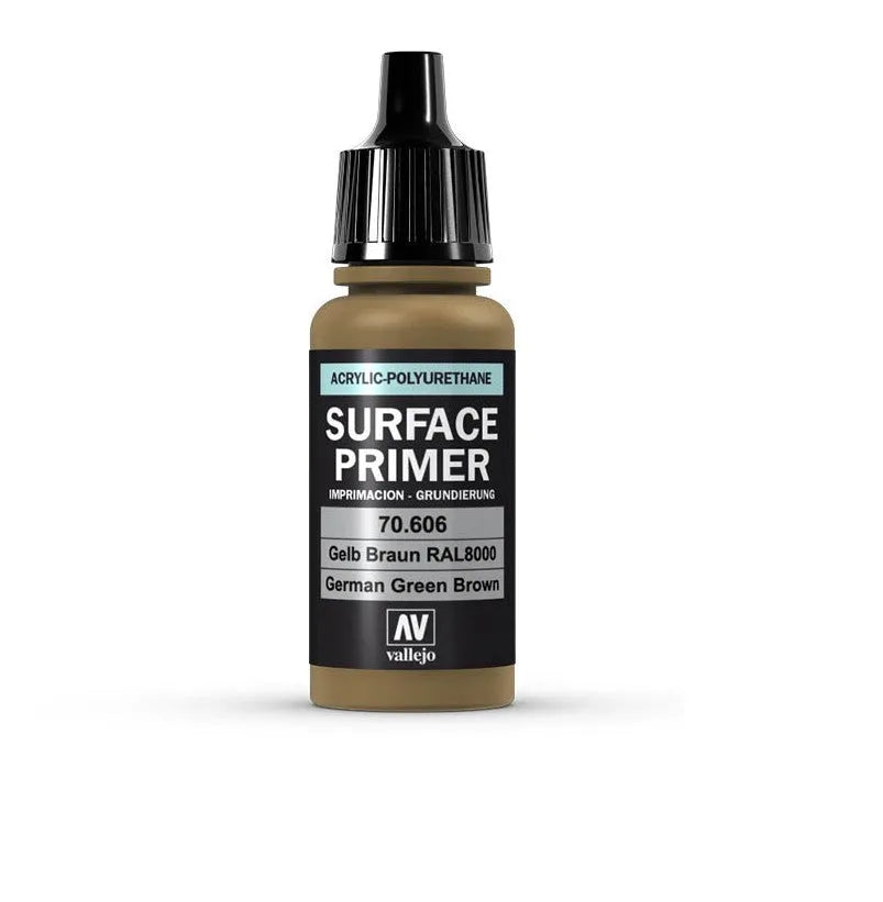 Vallejo Surface Primer Ger Green Brown 17 ml 70606-Vallejo-Radaddel