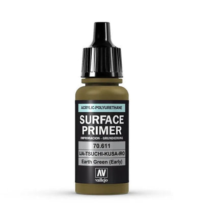 Vallejo Surface Primer IJA-Tsuchi-Kusa-IRO Earth Green (early) 17 ml 70611-Vallejo-Radaddel