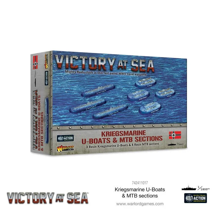 Kriegsmarine U-Boats & MTB sections-Warlord Games-Radaddel