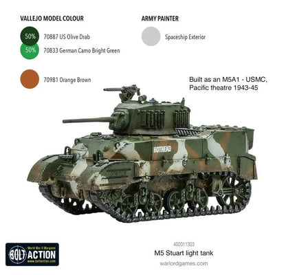 M5 Stuart-Warlord Games-Radaddel