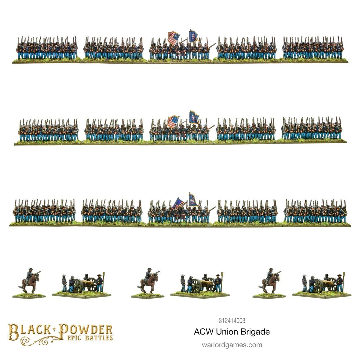 Epic Battles: ACW Union Brigade-Warlord Games-Radaddel