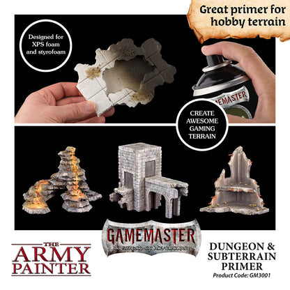 Gamemaster: Dungeon & Subterrain Terrain Primer-The Army Painter-Radaddel
