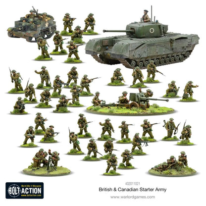 British & Canadian Army Starter Army (1943-45)-Warlord Games-Radaddel