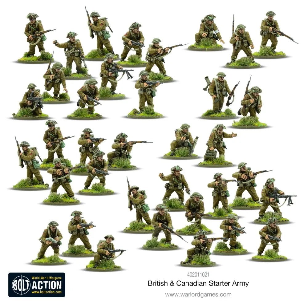 British & Canadian Army Starter Army (1943-45)-Warlord Games-Radaddel