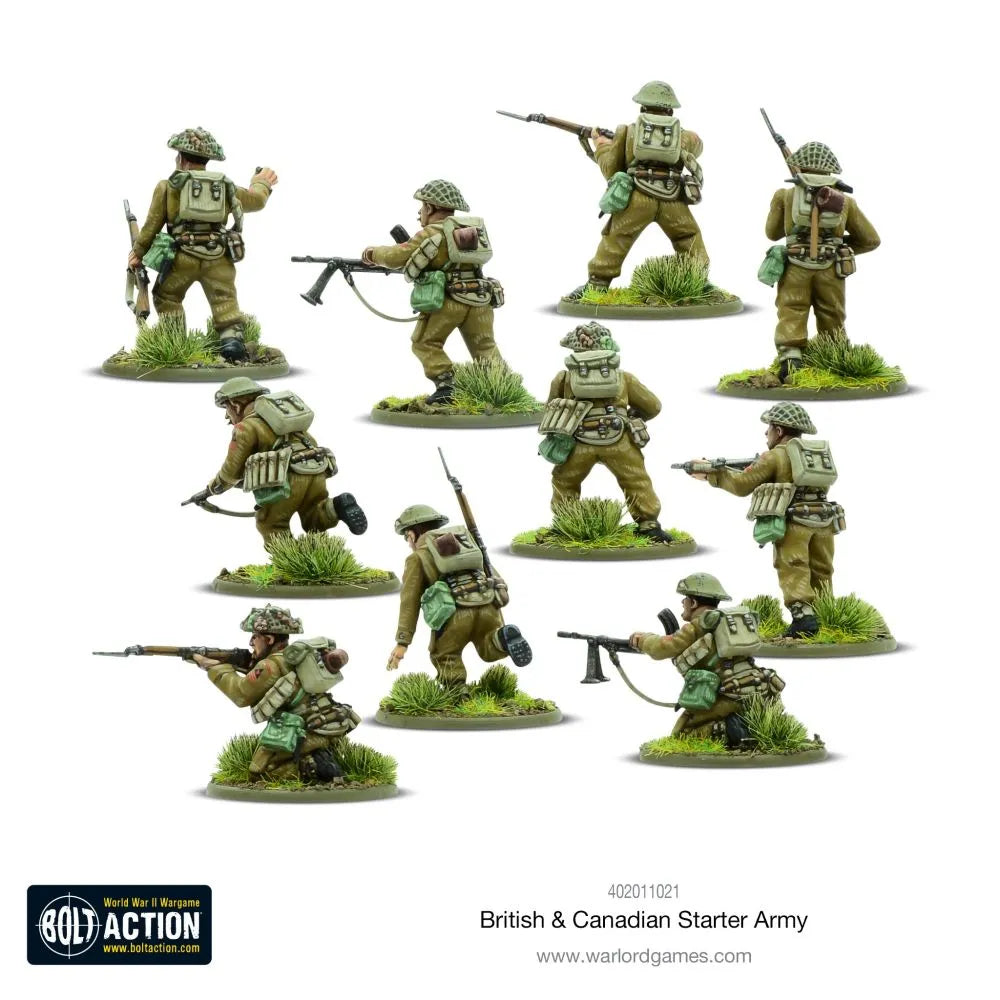 British & Canadian Army Starter Army (1943-45)-Warlord Games-Radaddel
