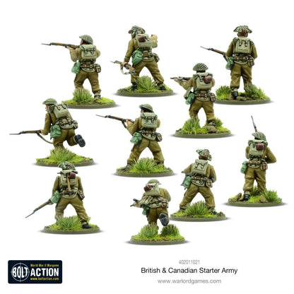 British & Canadian Army Starter Army (1943-45)-Warlord Games-Radaddel