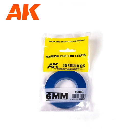 Masking Tape for Curves 6mm - 18 Meter-AK-Interactive-Radaddel