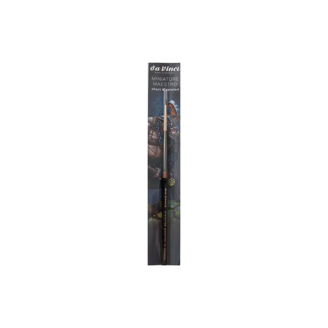 MINIATURE MAESTRO Serie 76 Rotmarder Größe 2-Da Vinci-Radaddel