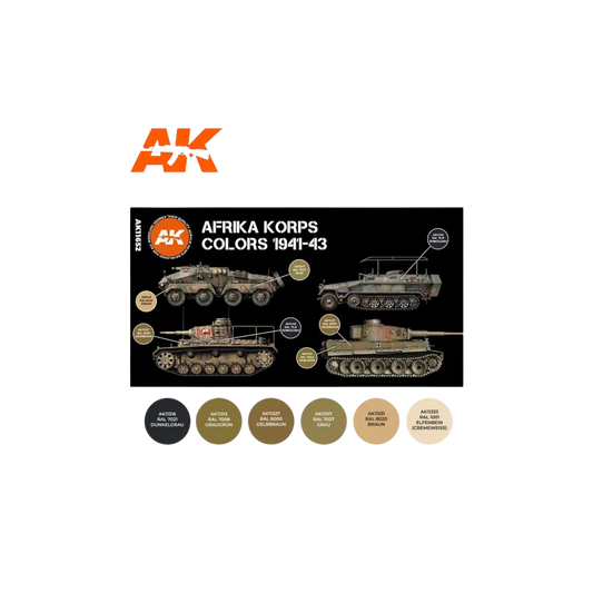 Afrika Korps Colors 1941-43-AK-Interactive-Radaddel