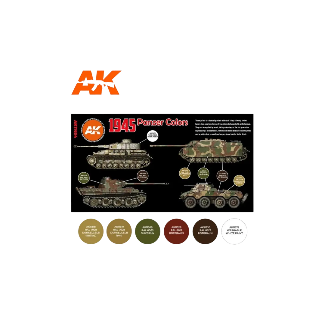 1945 Panzer Colors-AK-Interactive-Radaddel