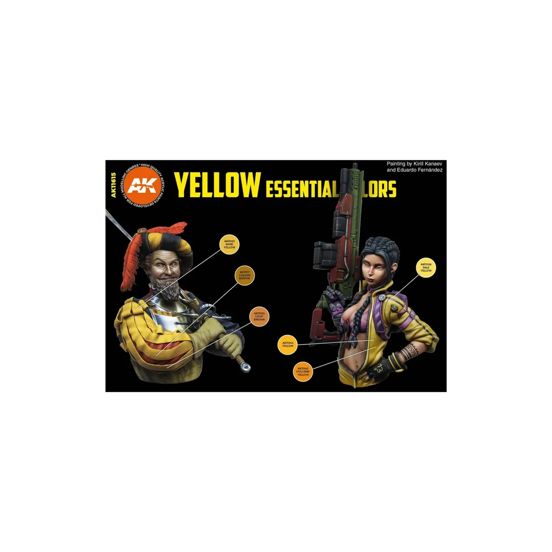 Yellow Essential Colors 3Gen Set-AK-Interactive-Radaddel
