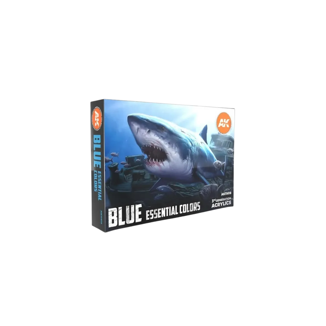 Blue Essential Colors 3Gen Set-AK-Interactive-Radaddel