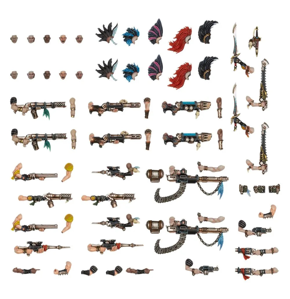 Necromunda: Escher Weapons- Upgrade-Games Workshop-Radaddel