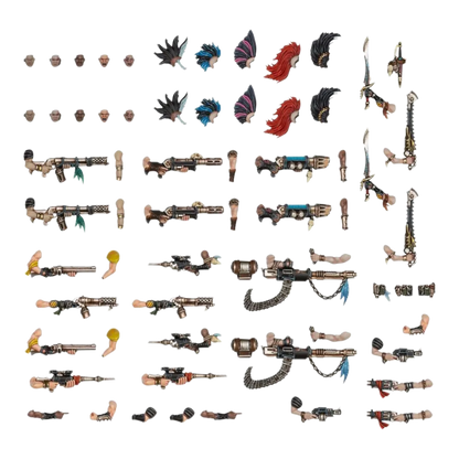 Necromunda: Escher Weapons- Upgrade-Games Workshop-Radaddel