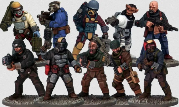 Stargrave Mercenaries-Northstar Figures-Radaddel