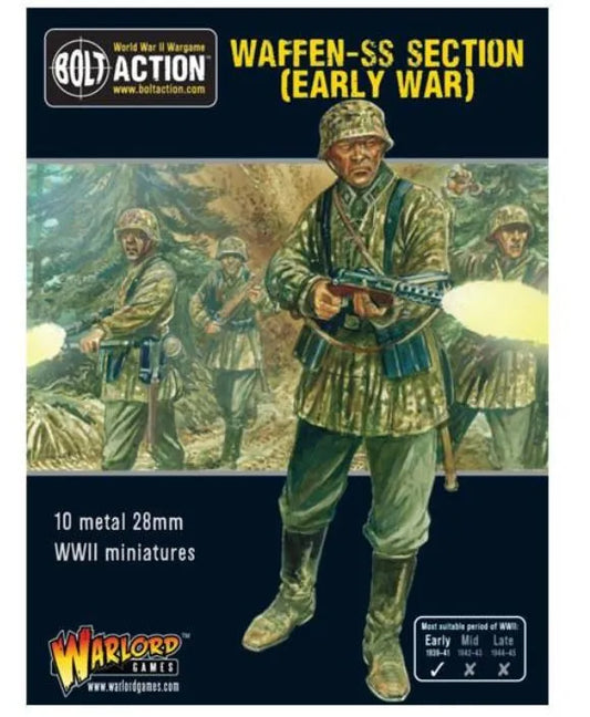 Waffen SS Section - Early War (1939-1942)-Warlord Games-Radaddel