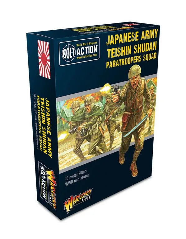 Japanese Teishin Shudan Paratrooper Squad-Warlord Games-Radaddel