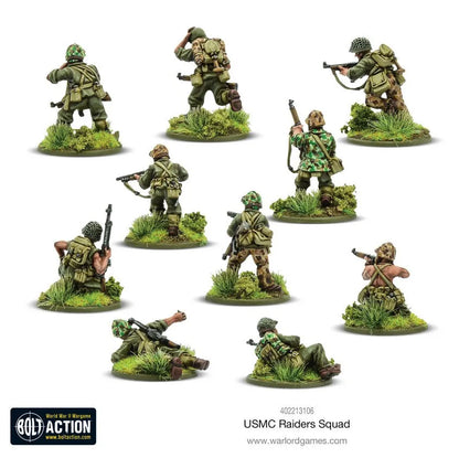 USMC Raider Squad-Warlord Games-Radaddel