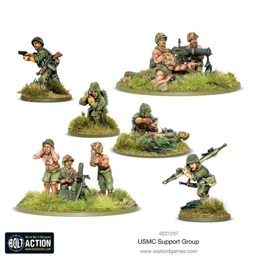 USMC Support Group-Warlord Games-Radaddel