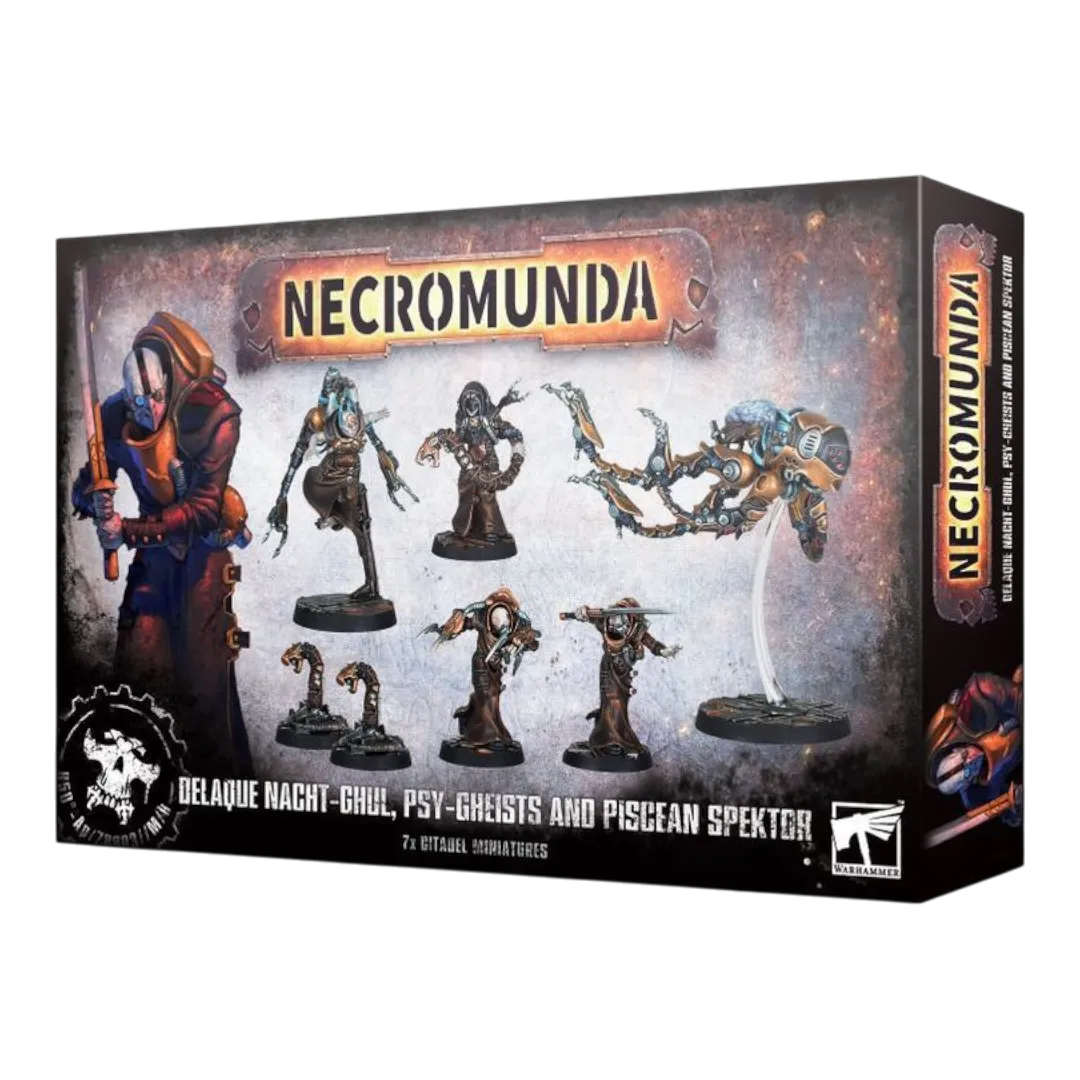 Necromunda: Delaque Nacht-Ghul and Psy-Gheists-Games Workshop-Radaddel