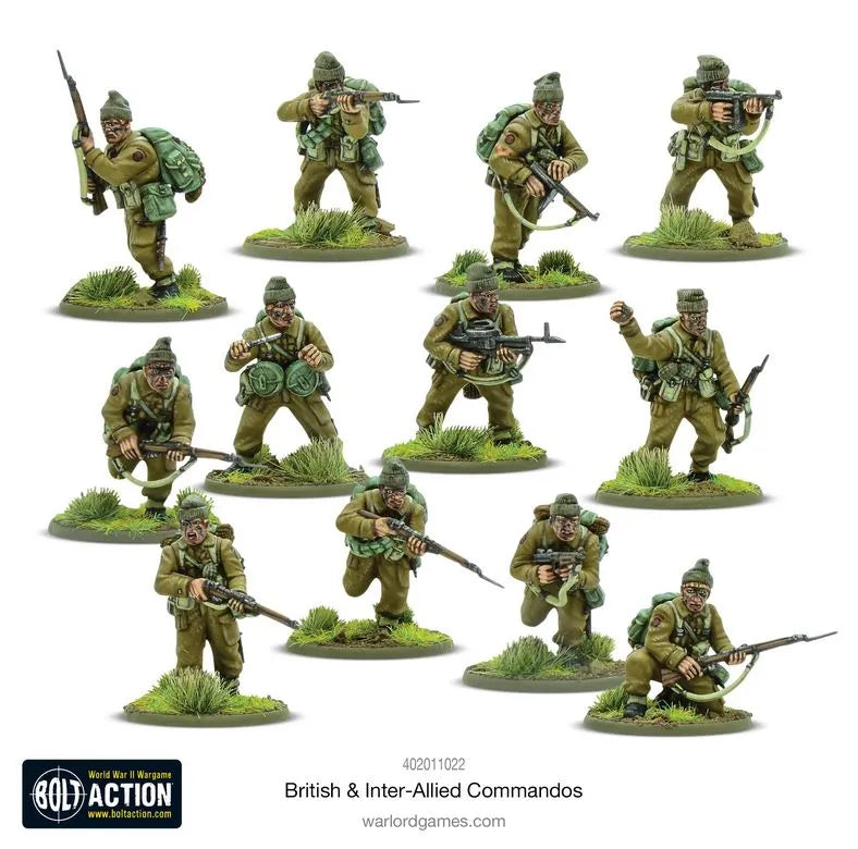 British & Inter-Allied Commandos-Warlord Games-Radaddel