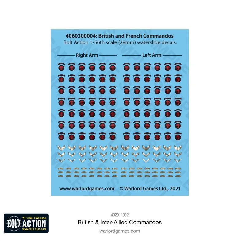 British & Inter-Allied Commandos-Warlord Games-Radaddel