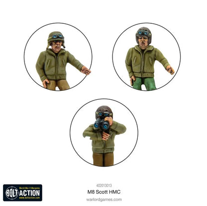 M8 Scott HMC-Warlord Games-Radaddel