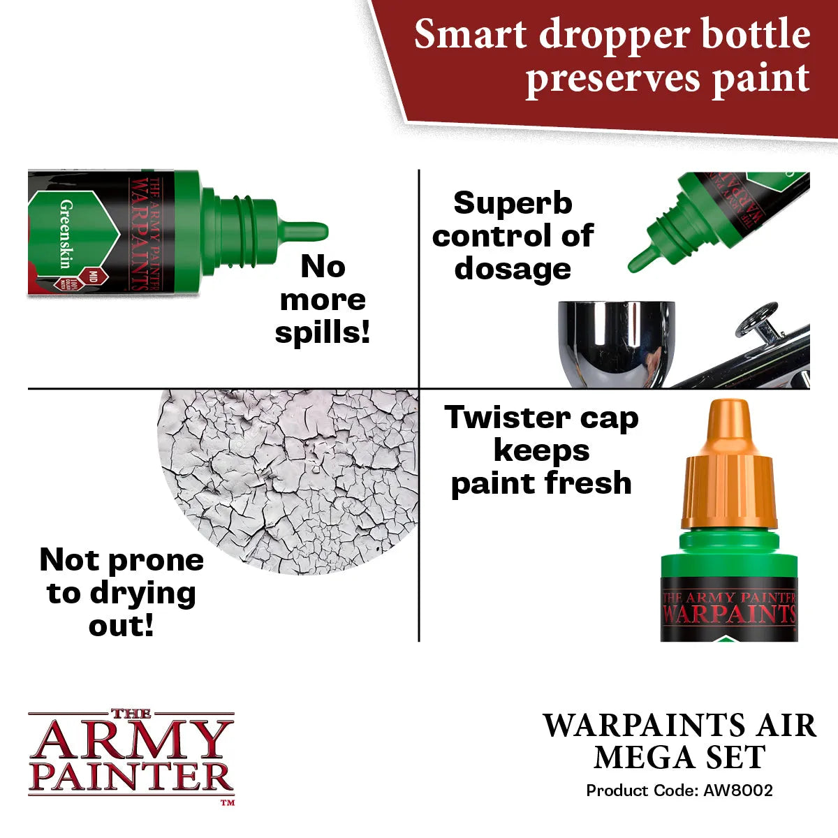 Warpaints Air Mega Set-The Army Painter-Radaddel