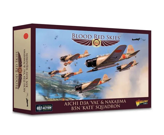Aichi D3A Val & Nakajima B5N Kate Squadron-Warlord Games-Radaddel