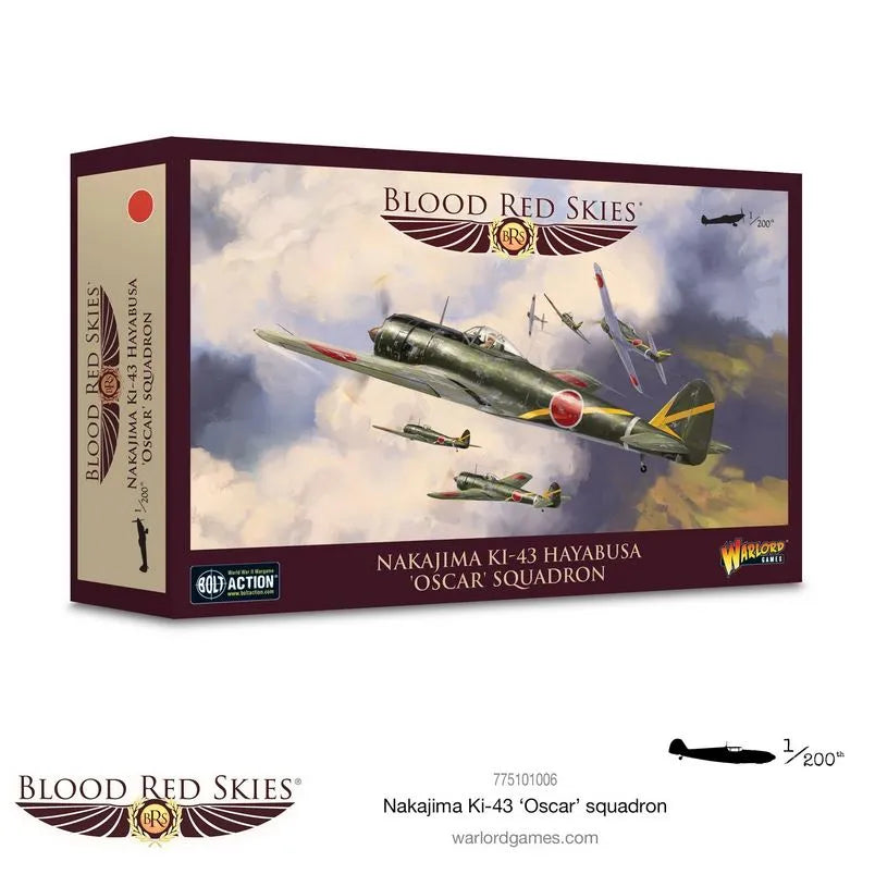 Nakajima Ki-43 II 'Oscar' Squadron-Warlord Games-Radaddel