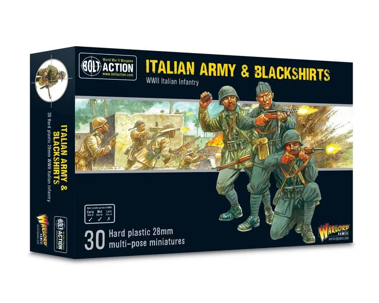 Italian Army & Blackshirts-Warlord Games-Radaddel